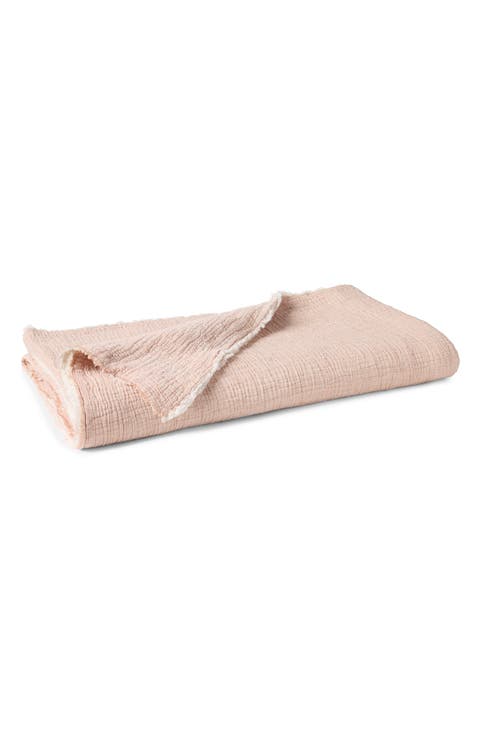 Topanga Organic Cotton Matelassé Bed Blanket