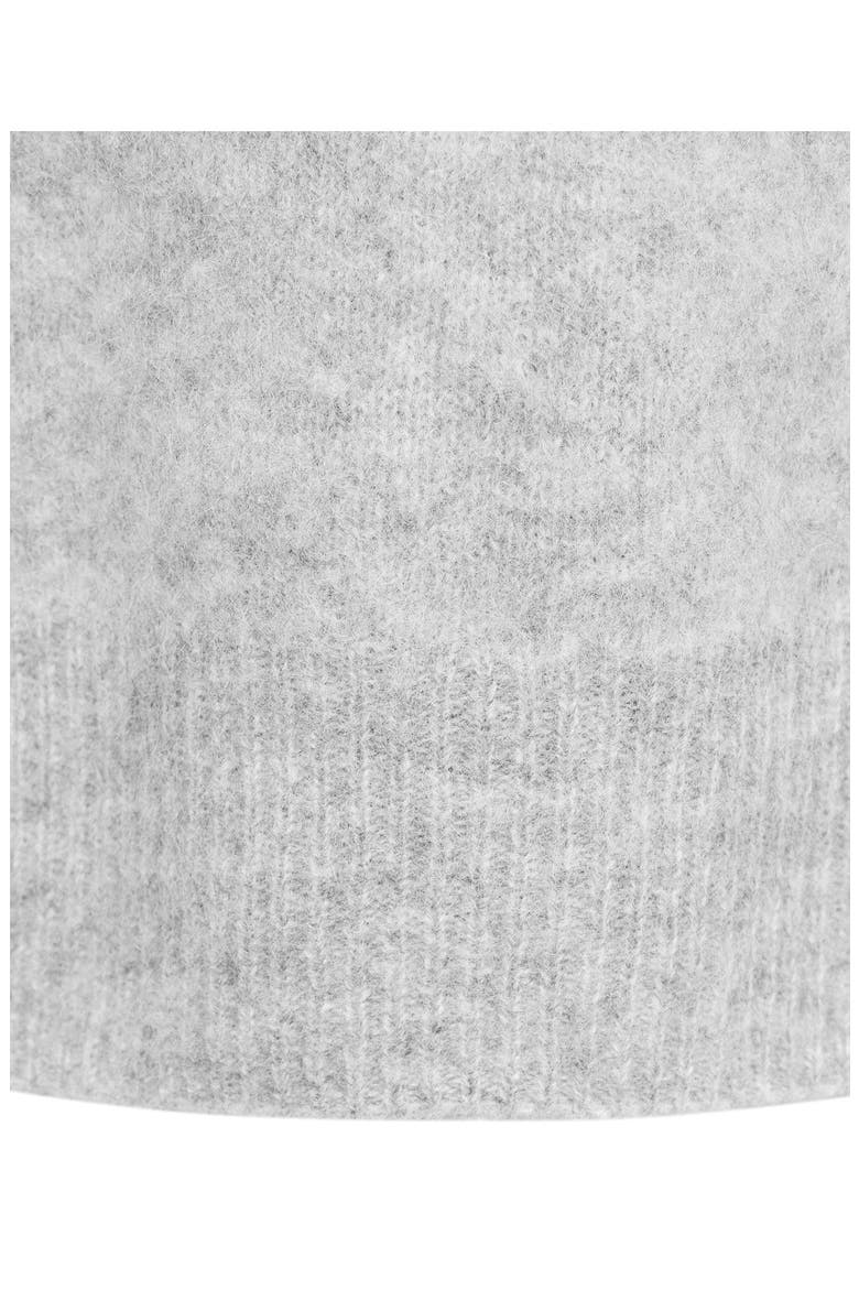 Wool Mock Neck Sweater Vest, Alternate, color, GREY