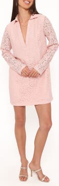 Petal & Pup Cidel Lace Long Sleeve Minidress