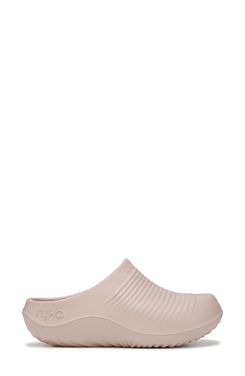 Shop Ryka Rykä Echo Recovery Clog In Dusty Peach