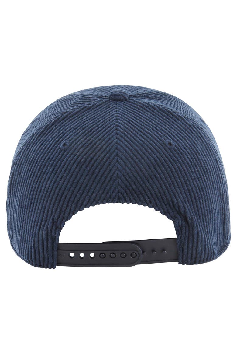 Men's '47 Navy Houston Astros Wax Pack Collection Corduroy Clean Up Adjustable Hat, Alternate, color, Navy