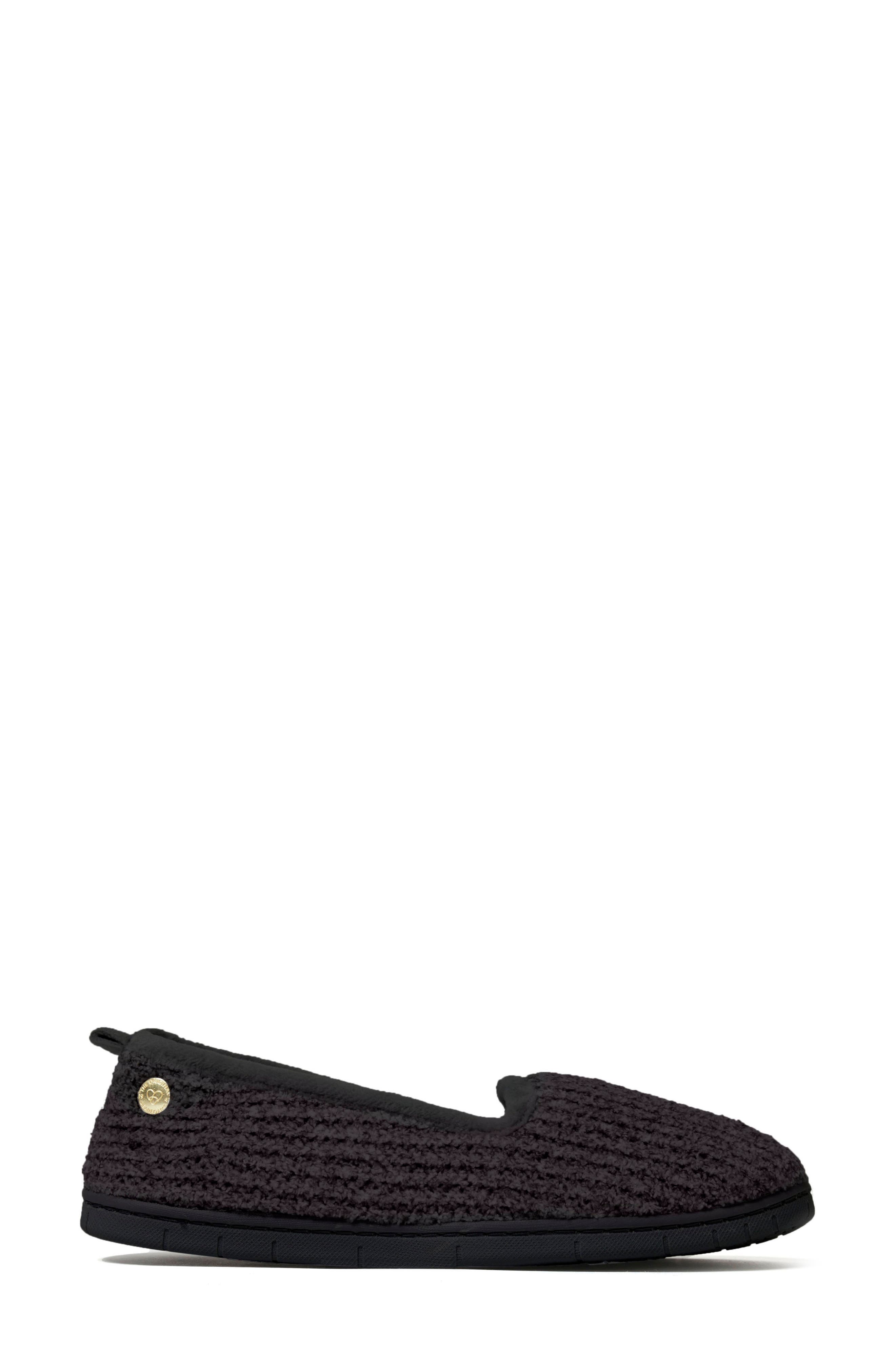 Rachel Marled Chenille Closed Back Slipper, Alternate, color, SLEET