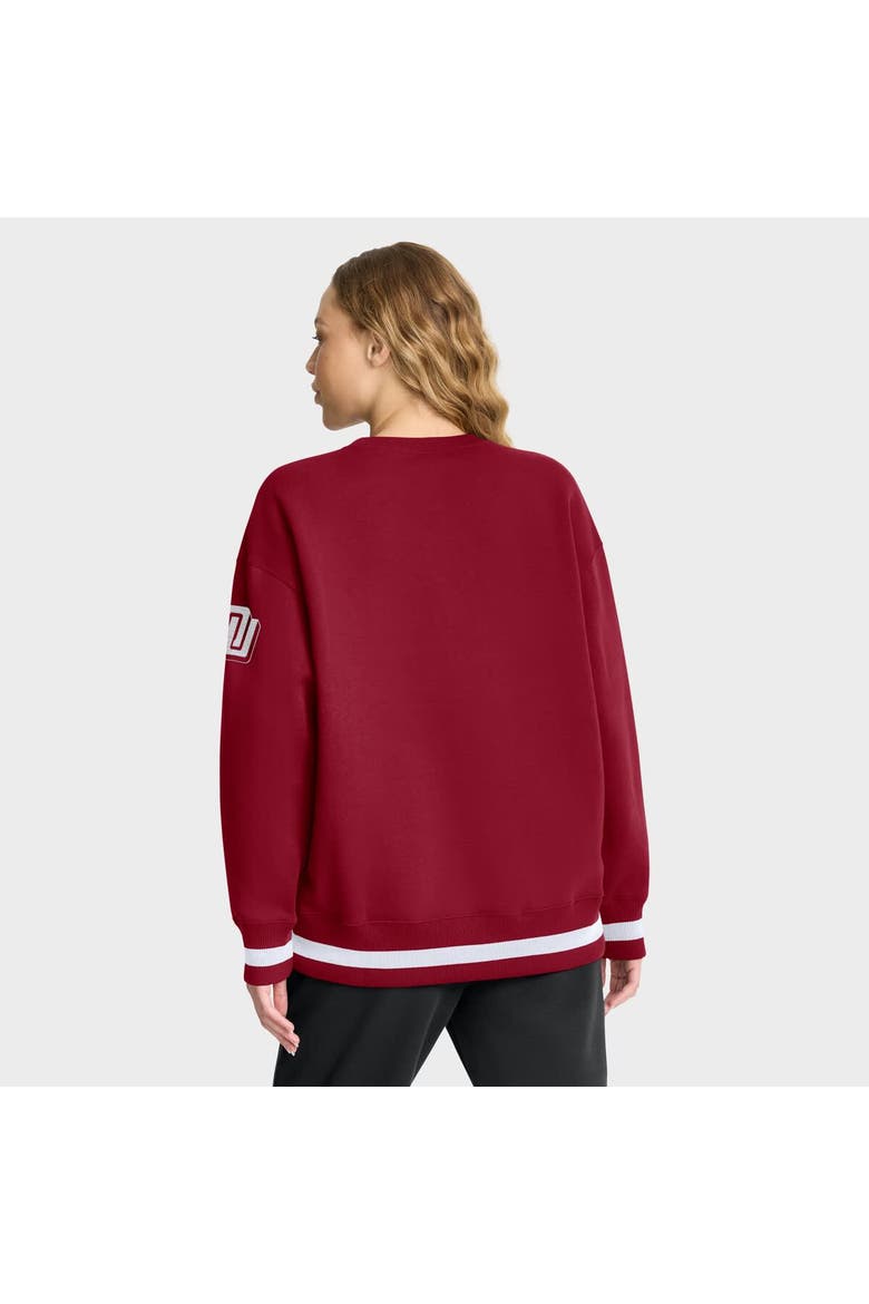 Women's Nike Crimson Oklahoma Sooners Oversized Legacy Phoenix Sweatshirt, Alternate, color, Crimson