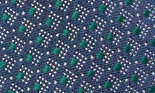Nordstrom Rack Mercer Grid Cotton Tie In Blue