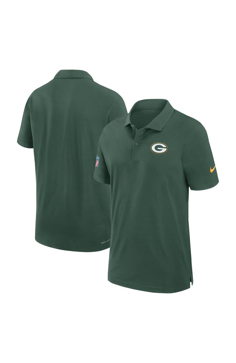 Nike Men's Nike Green Green Bay Packers 2024/25 Sideline Performance Polo, Main, color, 