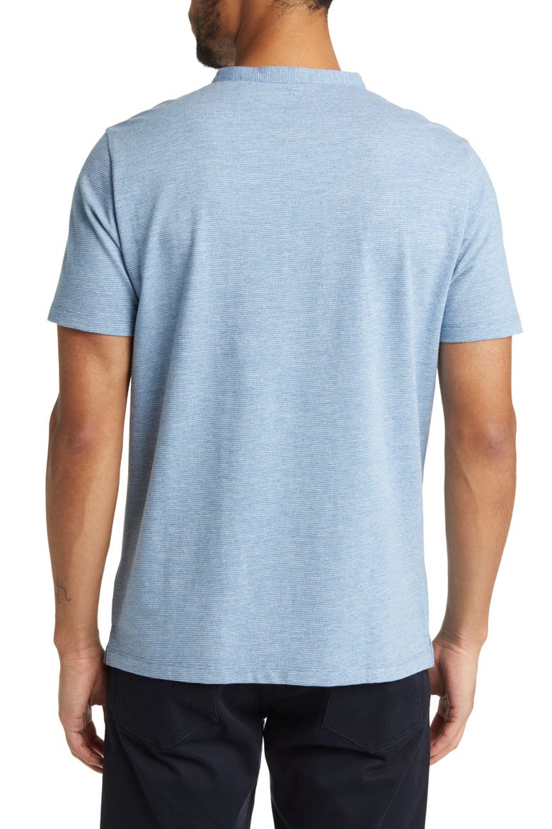 Villier Henley T-Shirt, Alternate, color, BLUE