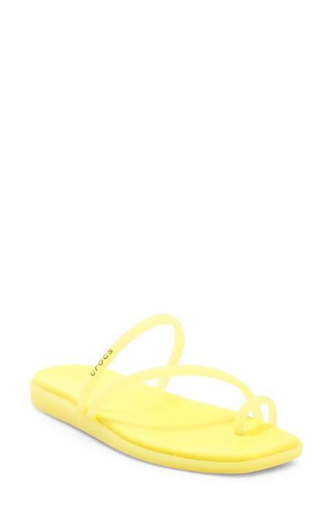 Miami Frosted Toe Loop Sandal (Women)