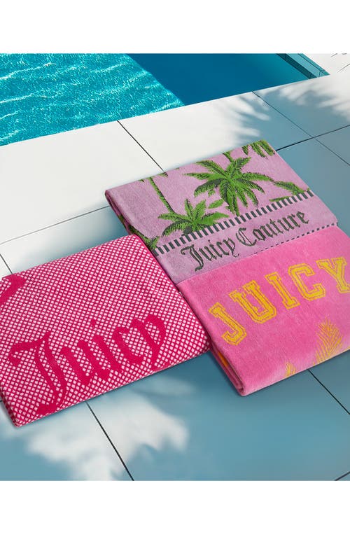 Juicy Couture Cotton Beach Towel