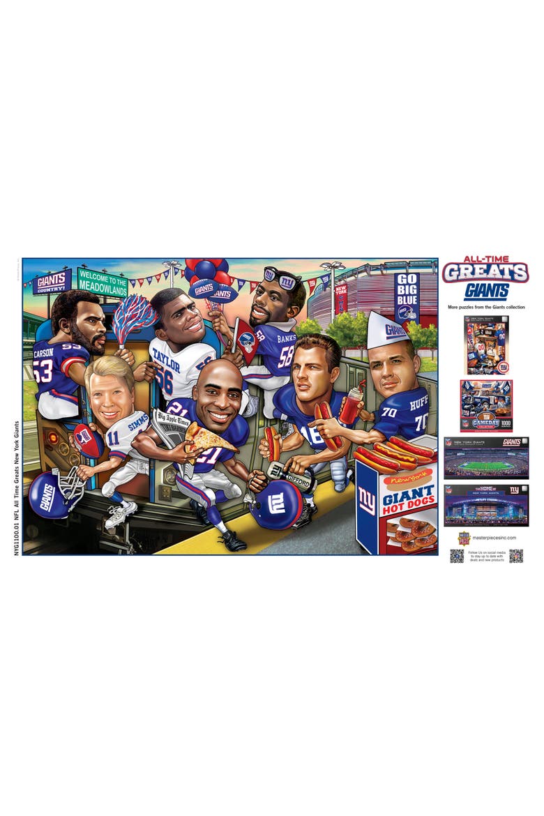 New York Giants 500 Piece Puzzle, Alternate, color, Multicolor