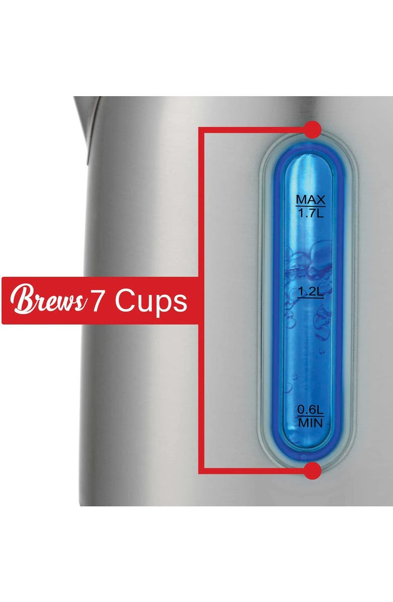 Brentwood Electric Kettle, Alternate, color, Black