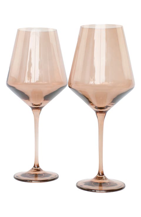 Set of 2 Stem Wineglasses