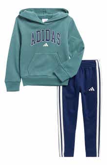 adidas Kids' Varsity Fleece Hoodie & Joggers Set