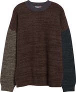 Waste Yarn Project Odd Colorblock One of a Kind Sweater