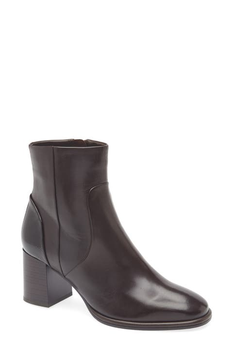 Hilary Block Heel Bootie (Women)
