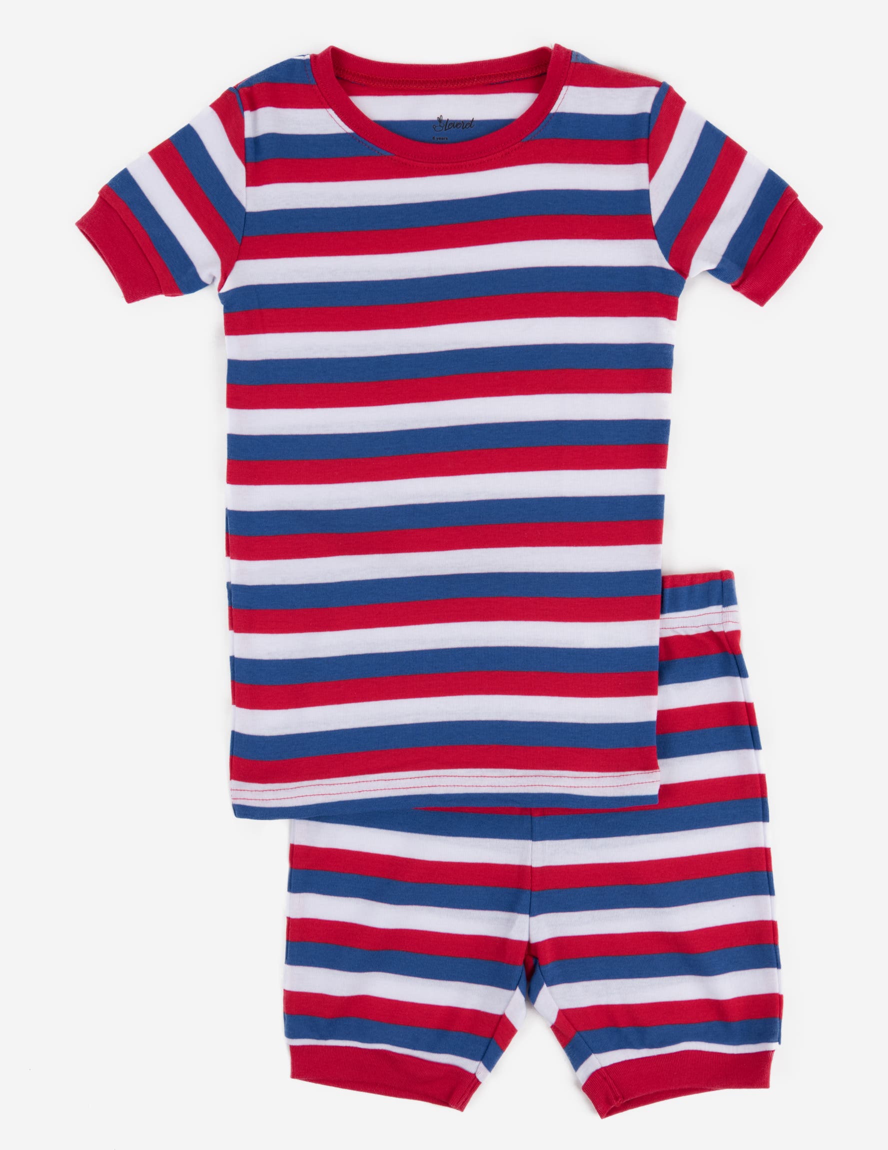 Striped Red White & Blue