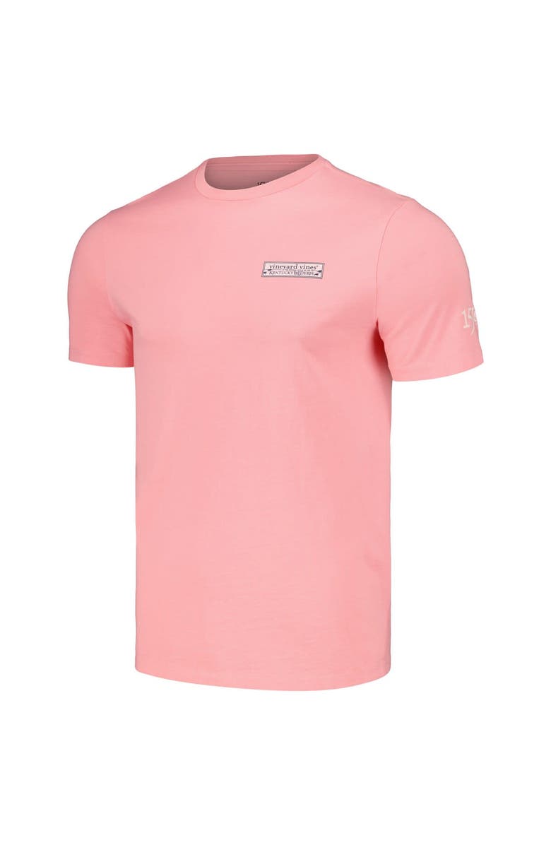 vineyard vines Men's Vineyard Vines Pink Kentucky Derby 150 Logo Box T-Shirt, Alternate, color,