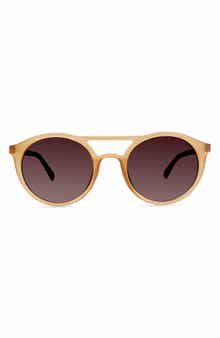Eco Brazos 49mm Aviator Sunglasses