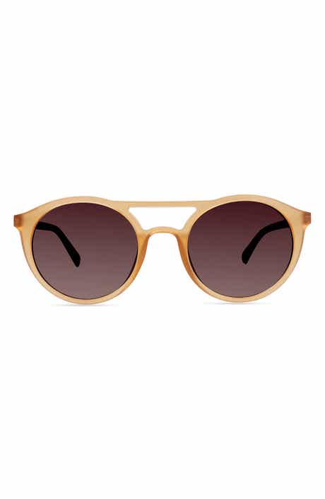 Eco Brazos 49mm Aviator Sunglasses