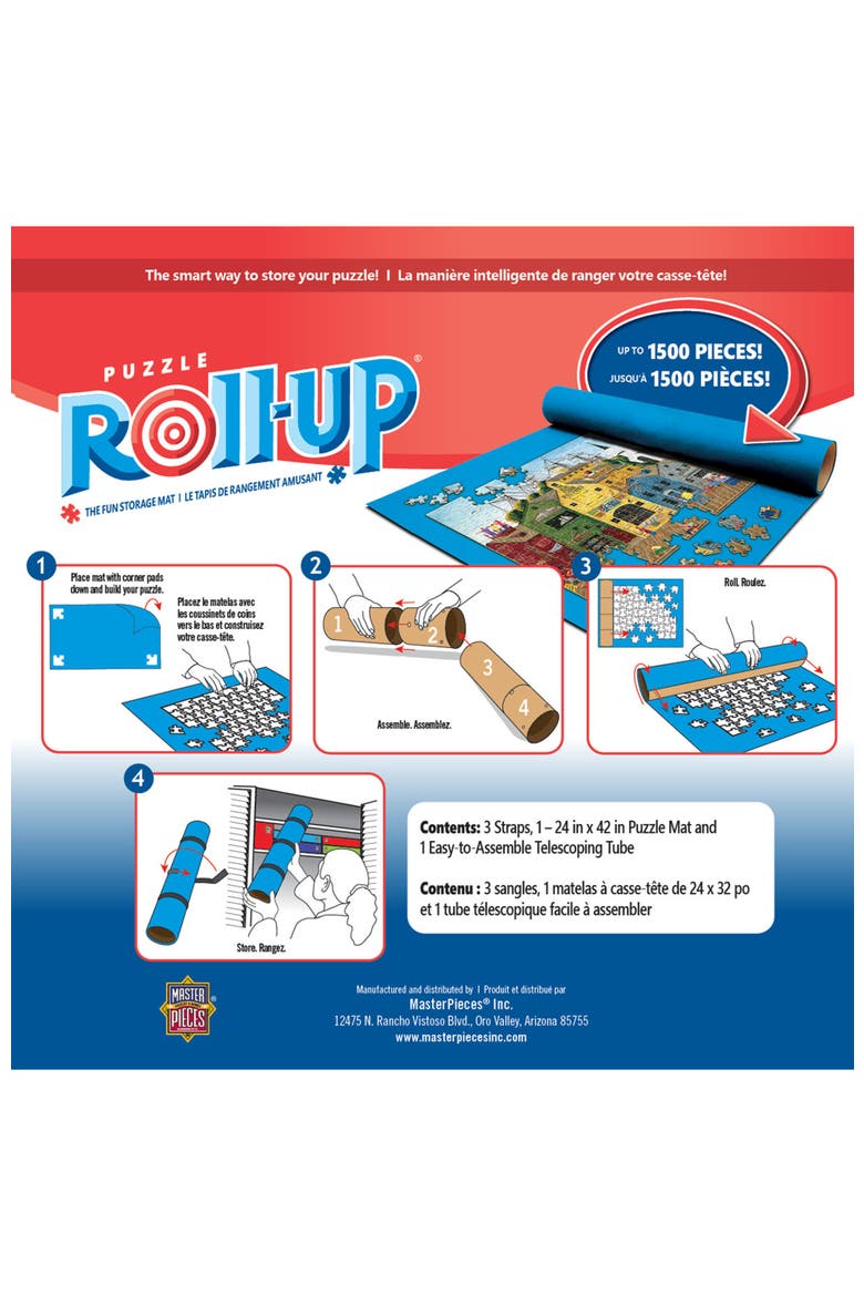 Jigsaw Puzzle Roll Up - 24"x42", Alternate, color, Blue