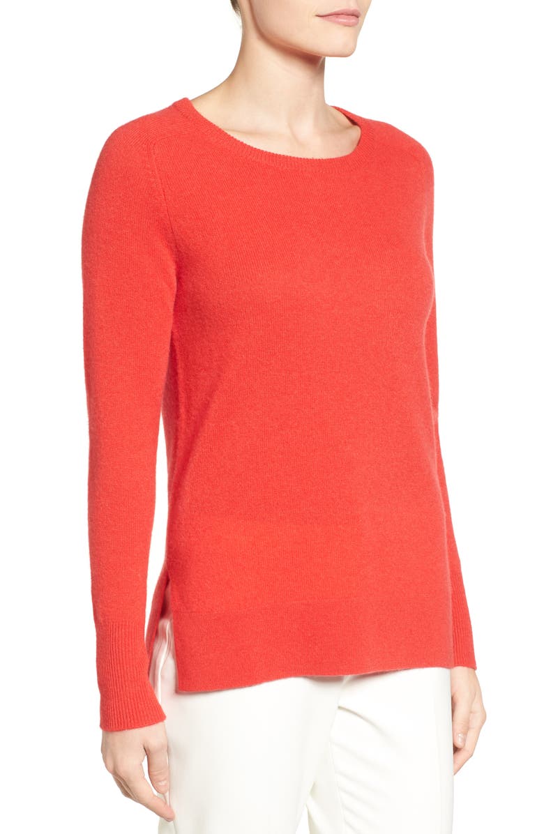 Halogen<sup>®</sup> Crewneck Lightweight Cashmere Sweater, Alternate, color,