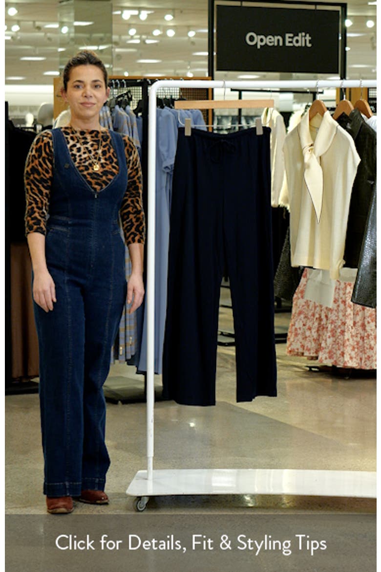 Straight Leg Knit Pants video