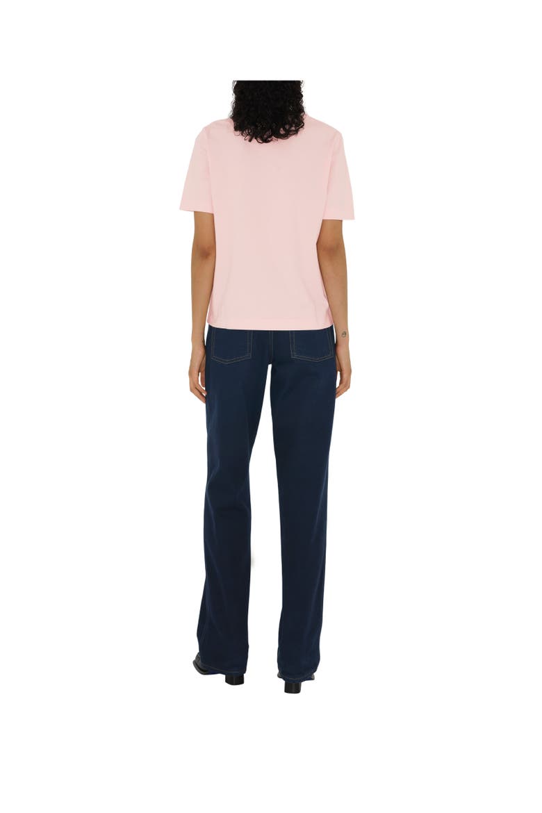 Knight Cotton T-shirt, Alternate, color, Cameo pink