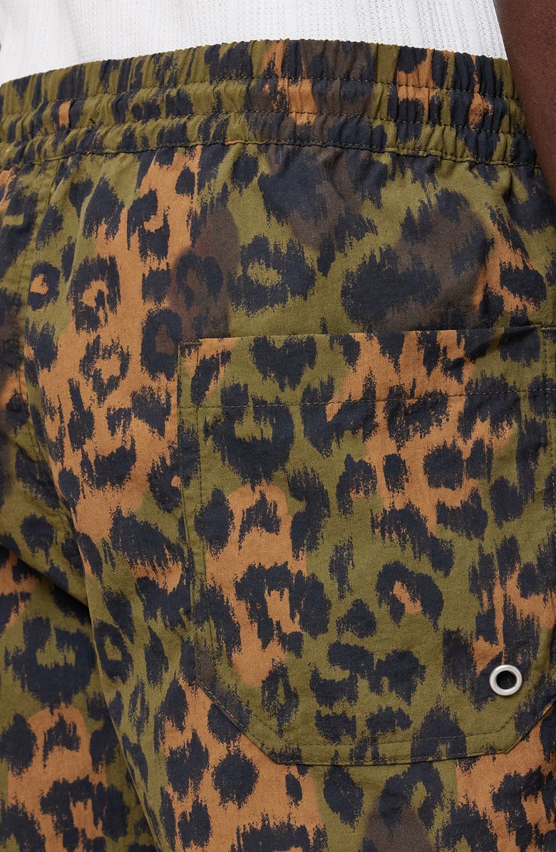 AllSaints Styx Swim Trunks, Alternate, color, Eden Green