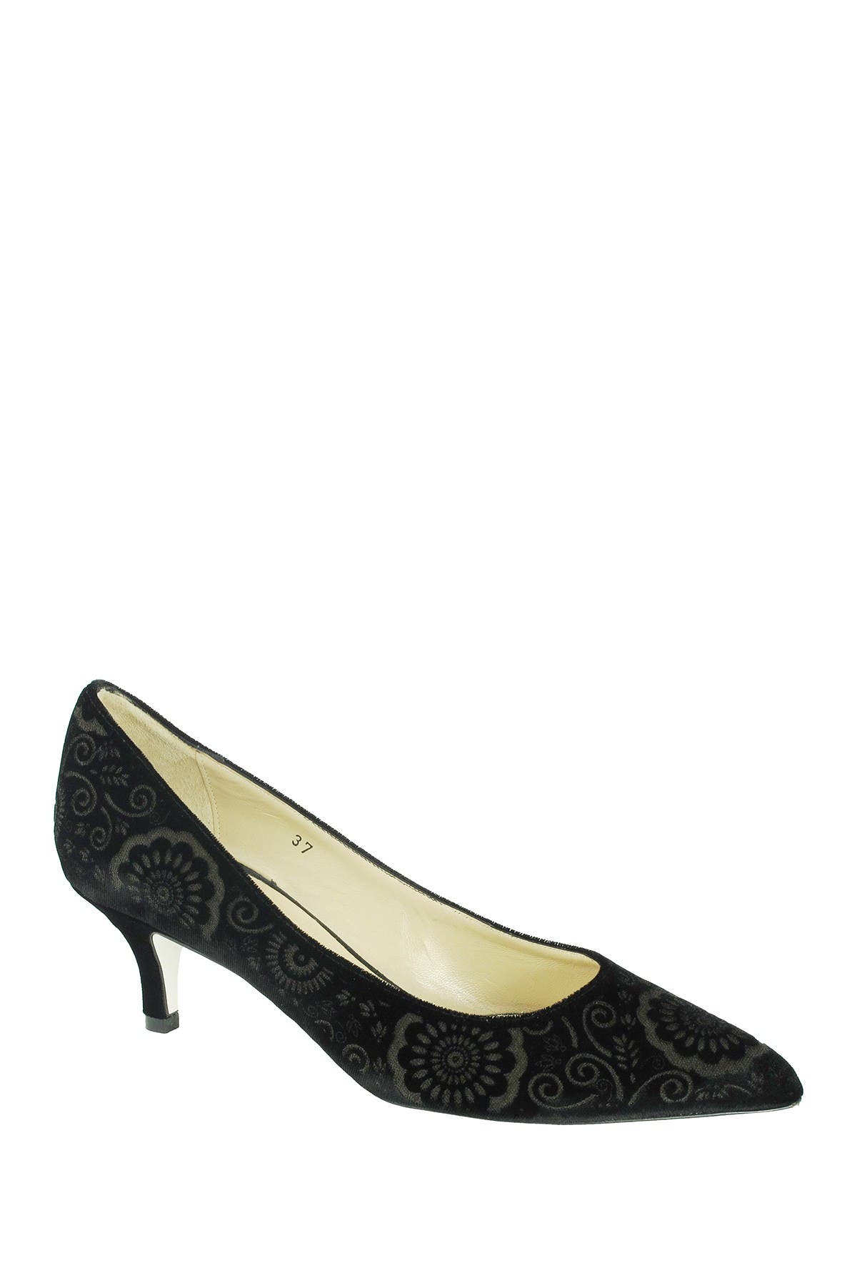Ron White Marium Laser Cut Velvet Pump, Alternate, color, 