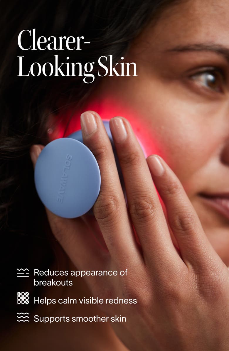 SolaWave Bye Acne 3-Minute Light Therapy Acne Spot Device, Alternate, color, 