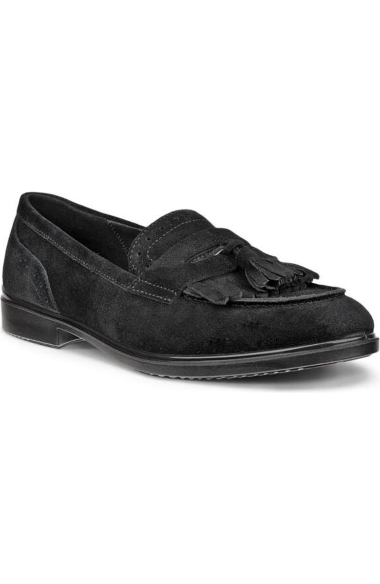 ECCO Classic 15 Tassel Loafer, Main, color, Black