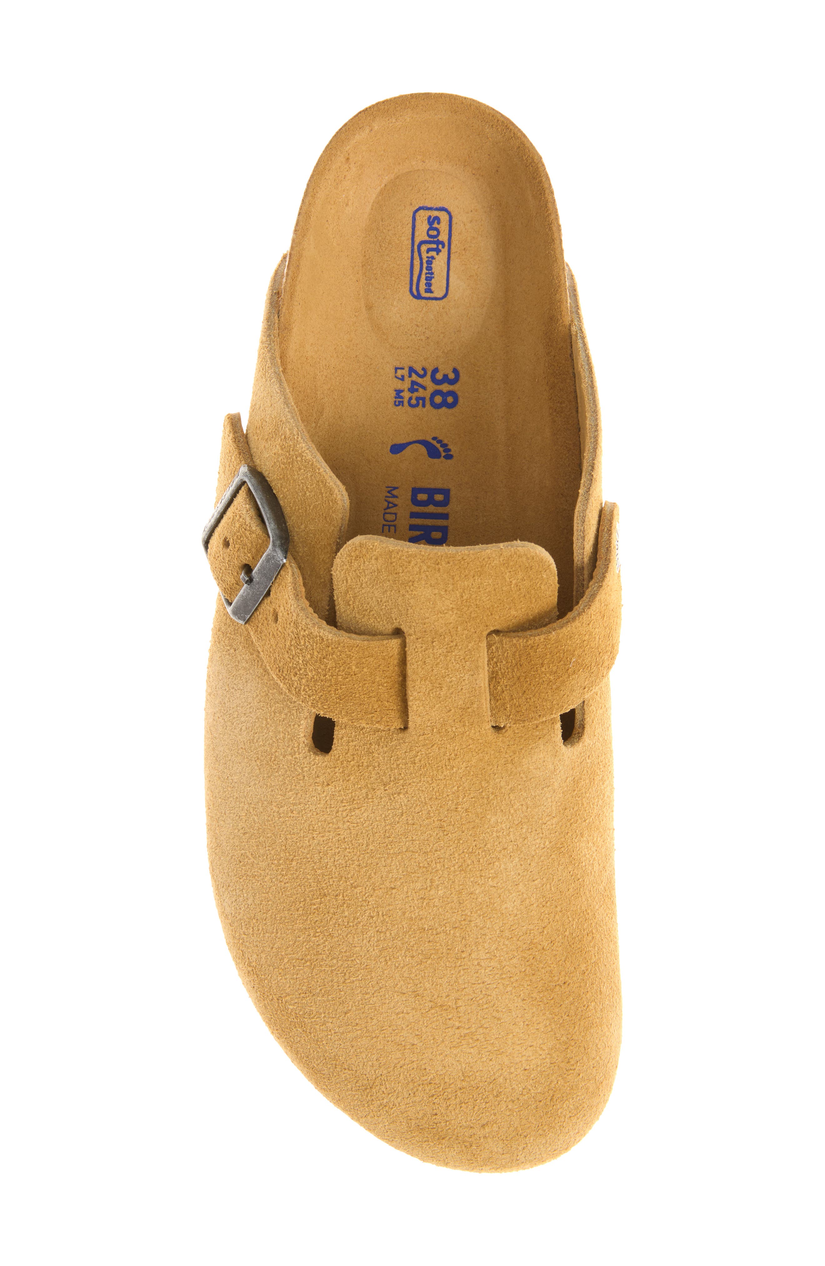 Boston Soft Footbed Clog, Alternate, color, CORK BROWN