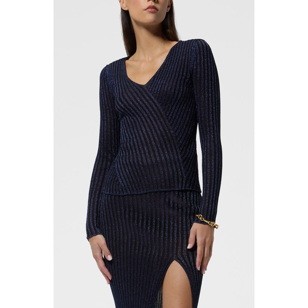 Missoni Ribbed V-neck Sweater In S72rb