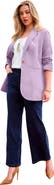 Roaman's Plus Size Relaxed Boyfriend Blazer