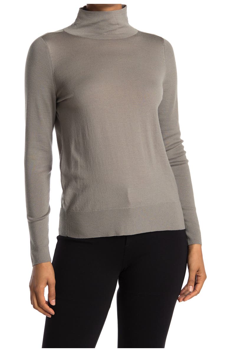 Lafayette 148 New York Merino Wool Modern Turtleneck Sweater, Alternate, color, 
