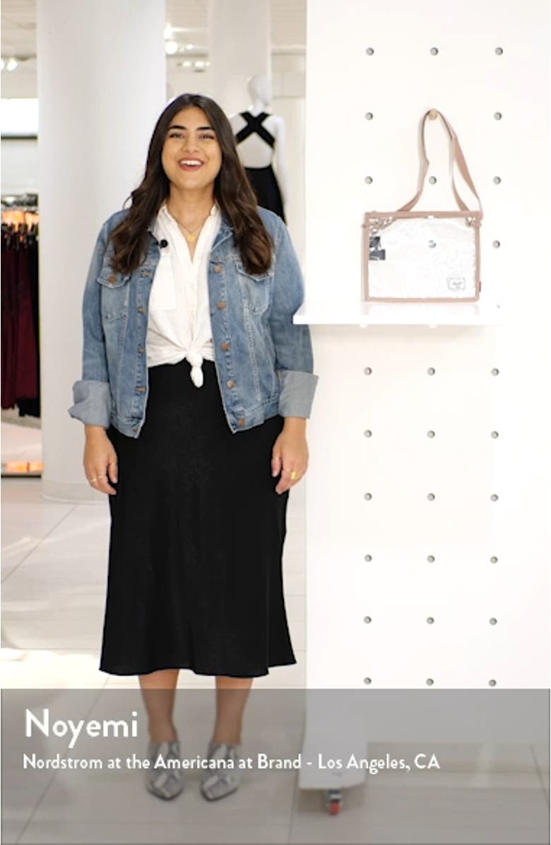 Alder Clear Pouch Crossbody, sales video thumbnail