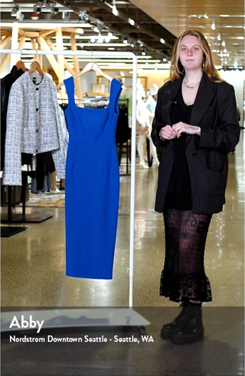 Birch Corset Cocktail Dress, sales video thumbnail