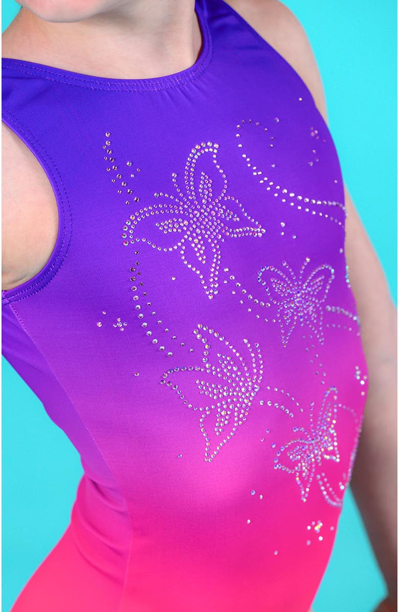 Destira Butterfly Bliss Leotard, Alternate, color, Butterfly Bliss