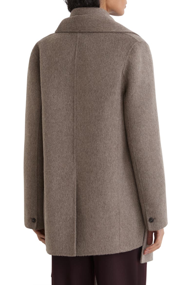 Lori Scarf Wool Blend Coat, Alternate, color, TAUPE NEUTRAL