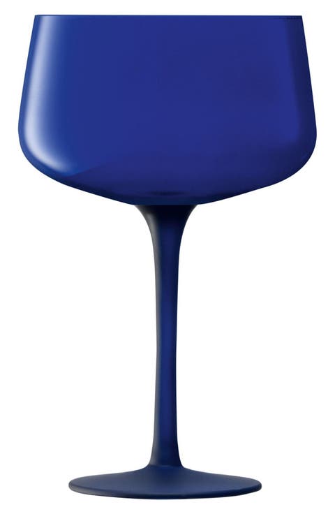 Arc Contrast Set of 4 Glass Cocktail Saucers