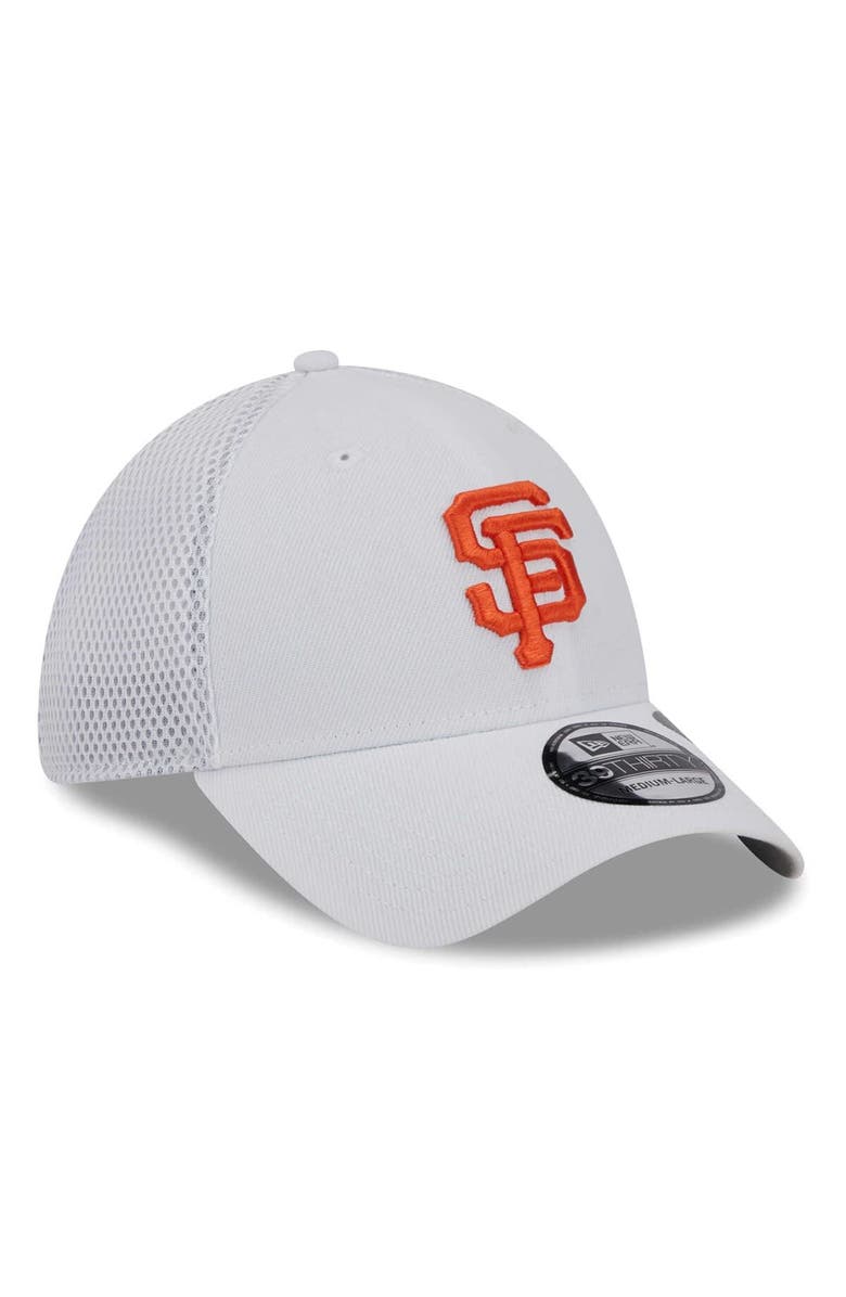 New Era Men's New Era White San Francisco Giants REPREVE Neo 39THIRTY Flex Hat, Alternate, color, White
