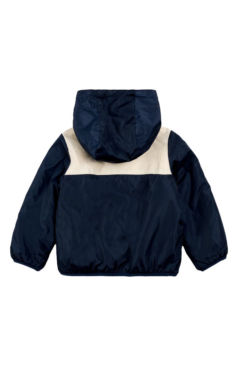 MILES THE LABEL Kids' Reversible Woven Jacket, Alternate, color, Navy