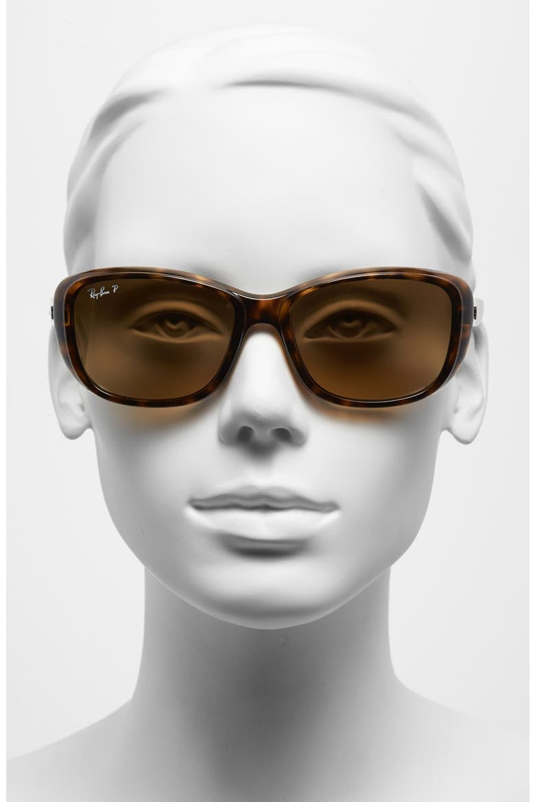 'Classic' 56mm Polarized Sunglasses, Alternate, color, HAVANA