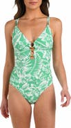 La Blanca Batiki Strappy One-Piece Swimsuit