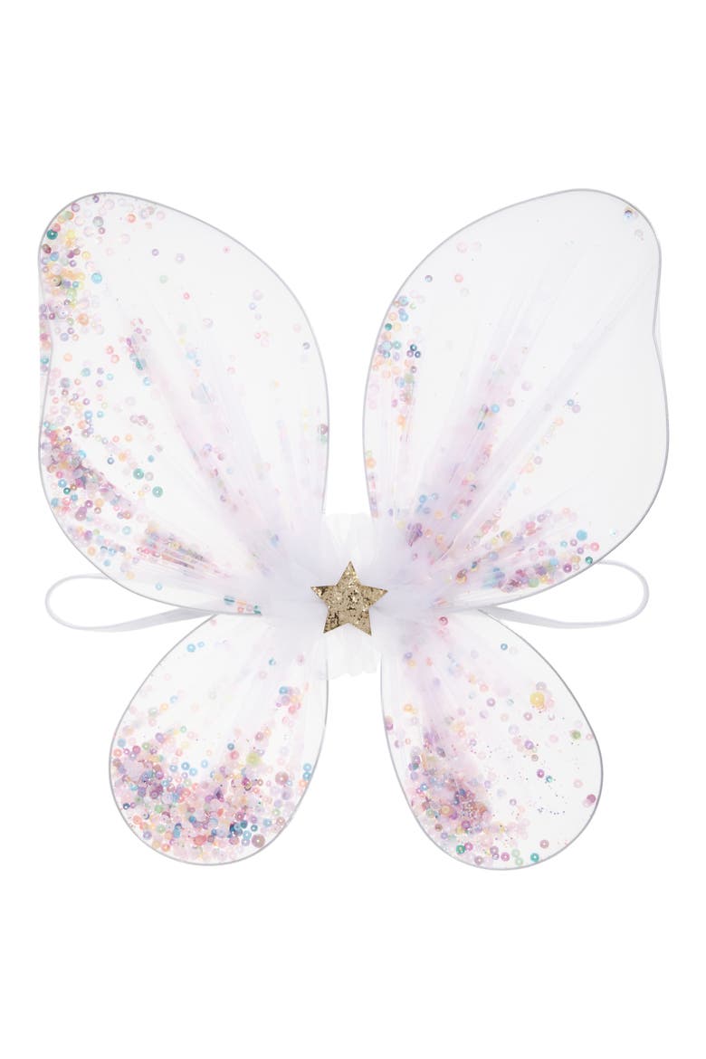 Kids' Butterfly Fairy Wings, Main, color, CLEAR