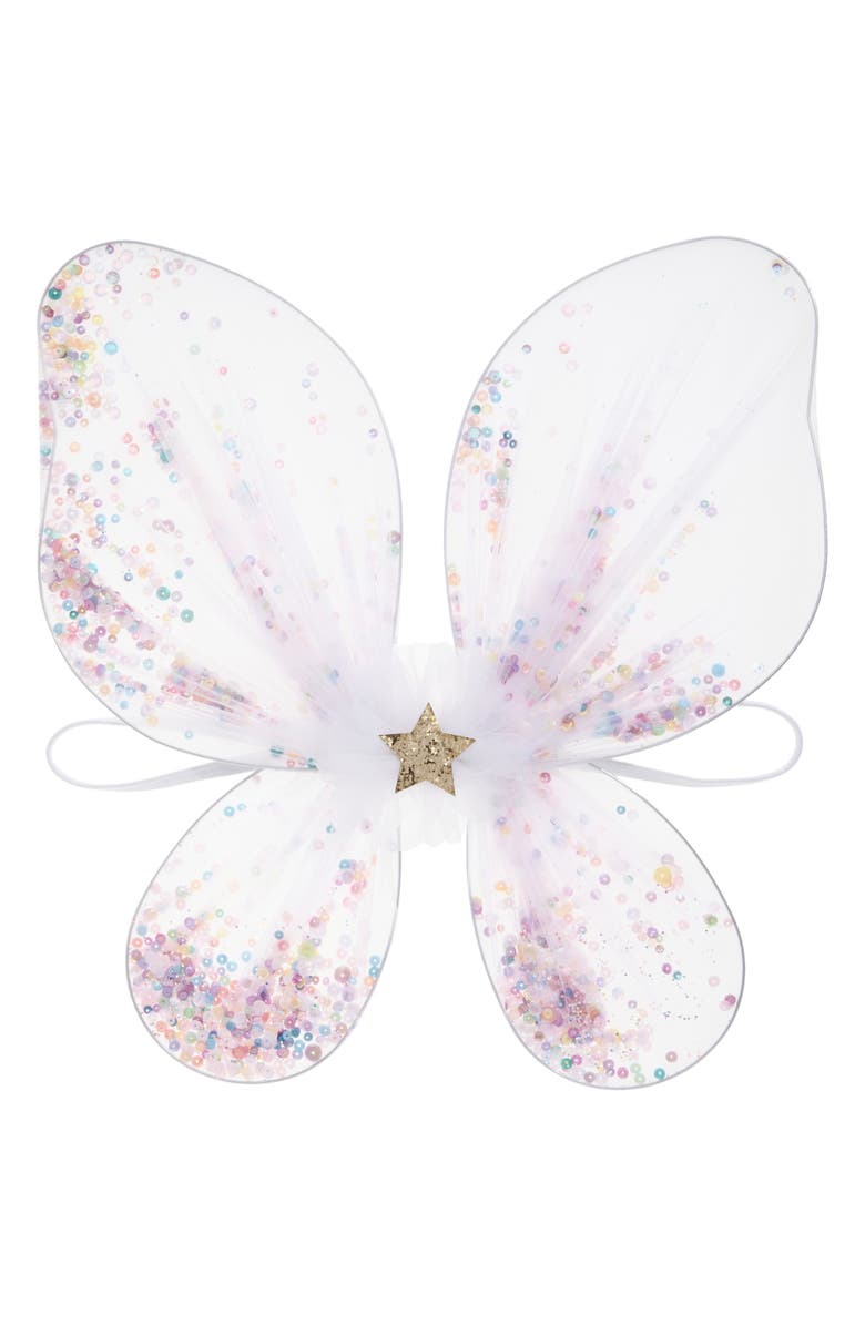Ruby & Ry Kids' Butterfly Fairy Wings, Main, color, Clear