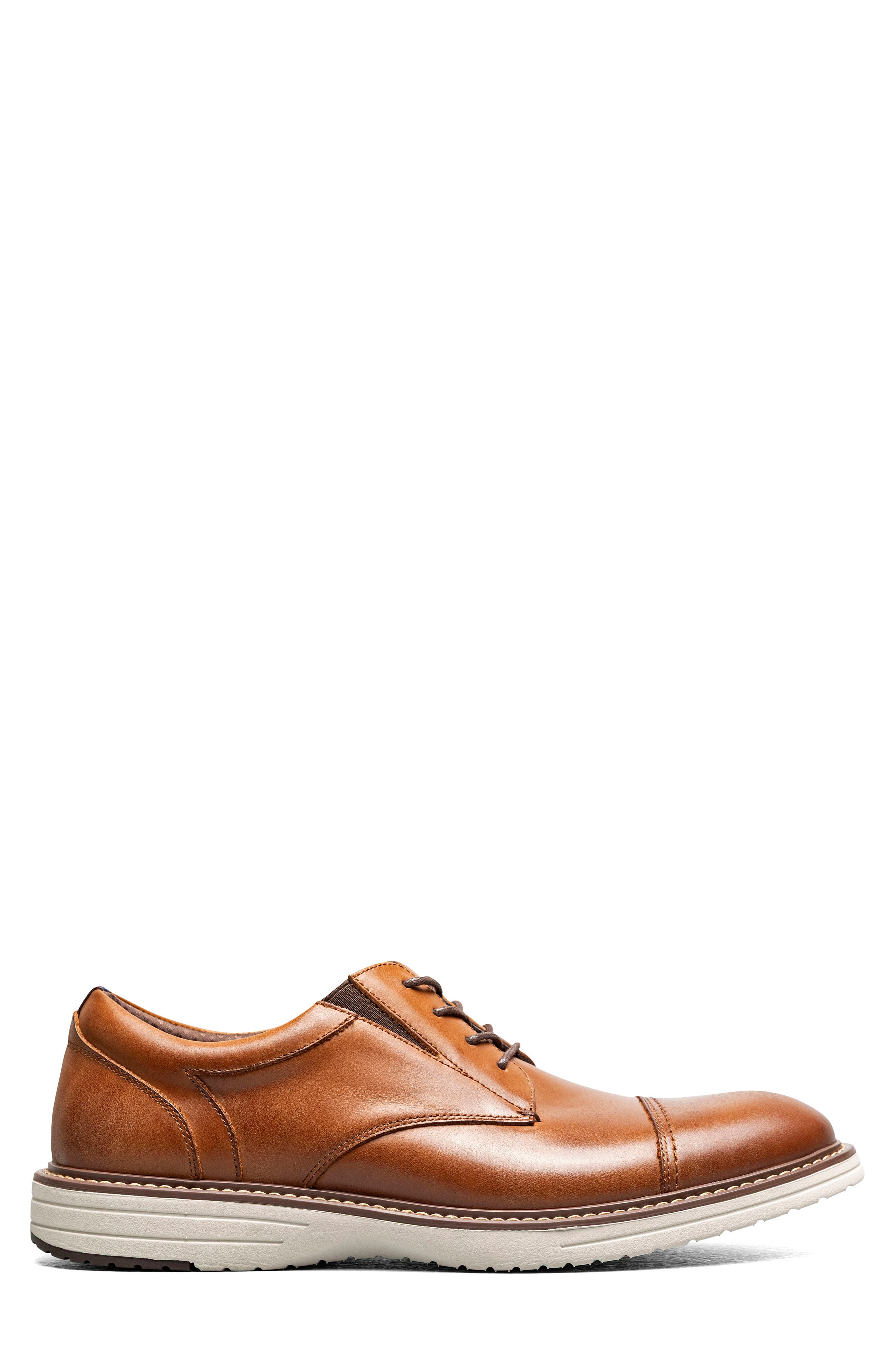 Griff Cap Toe Oxford - Wide Width Available, Alternate, color, COGNAC MULTI