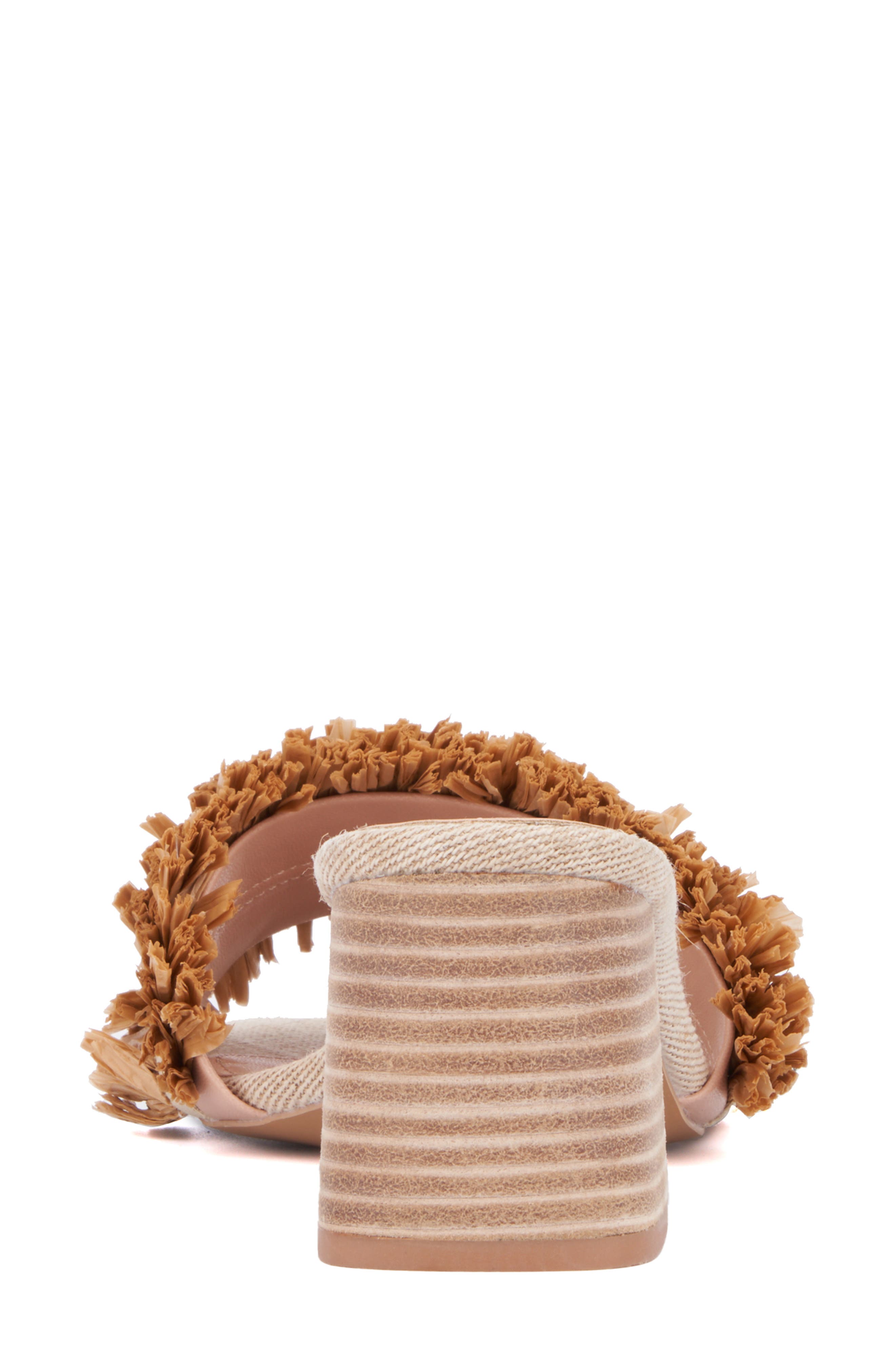 NEW YORK AND COMPANY Farah Slide Sandal, Alternate, color, Natural