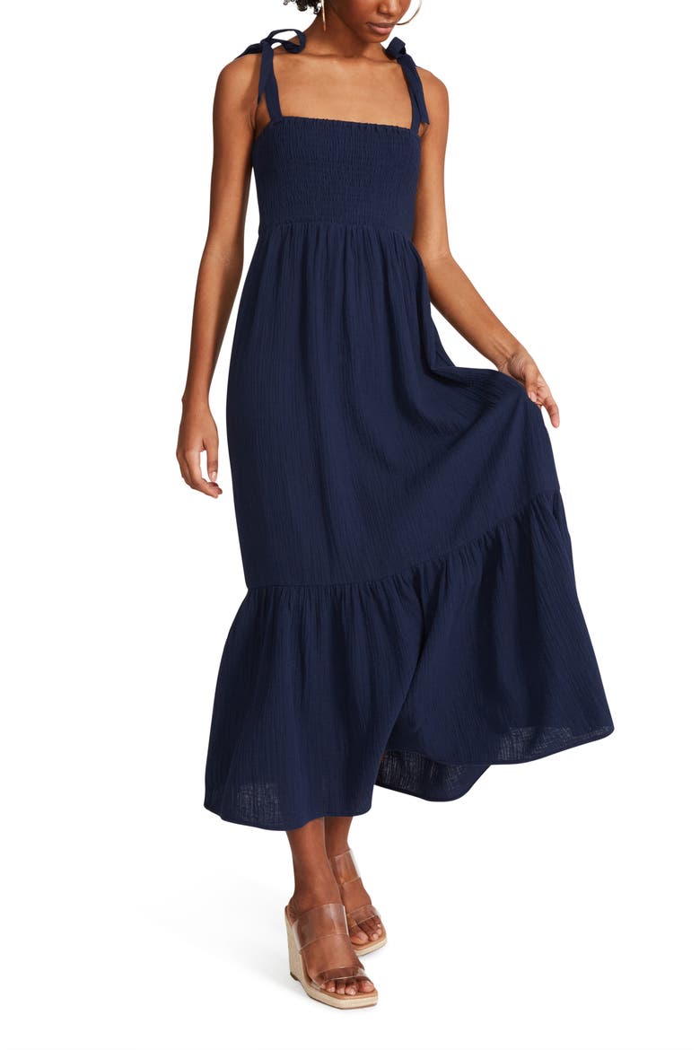 Madison Sleeveless Maxi Dress, Alternate, color, OILSLICK