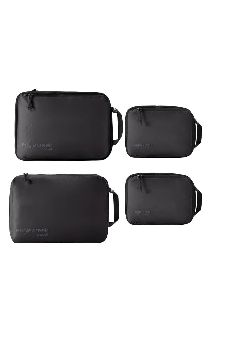 Pack-It Isolate Carry On Set, Main, color, Black
