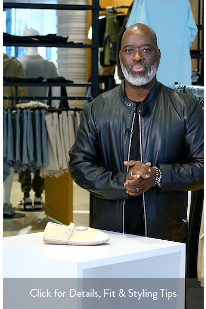 Palomaa Espadrille Mary Jane Cap Toe Flat video